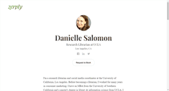 Desktop Screenshot of daniellesalomon.com